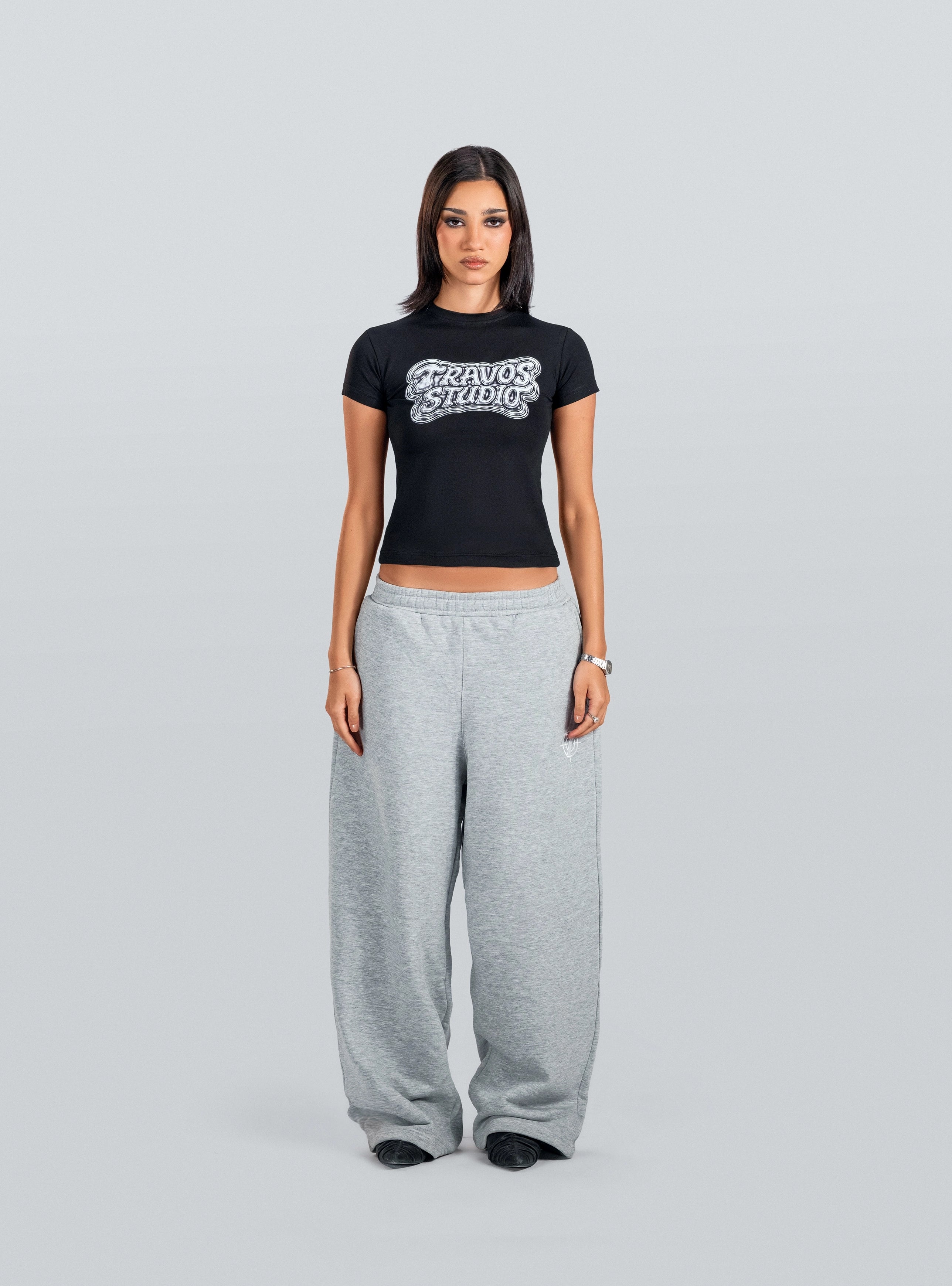 Travos Studio Logo Baby Tee