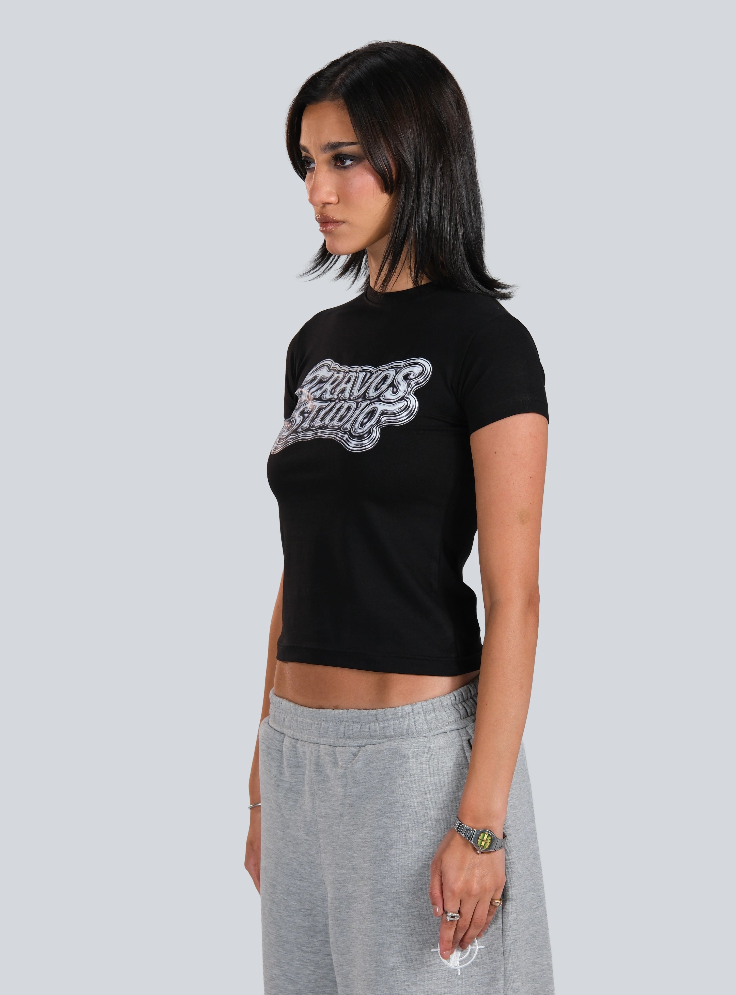 Travos Studio Logo Baby Tee