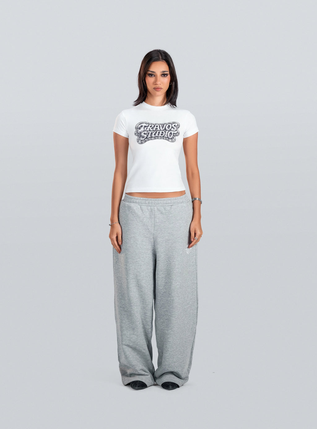 Travos Studio Logo Baby Tee