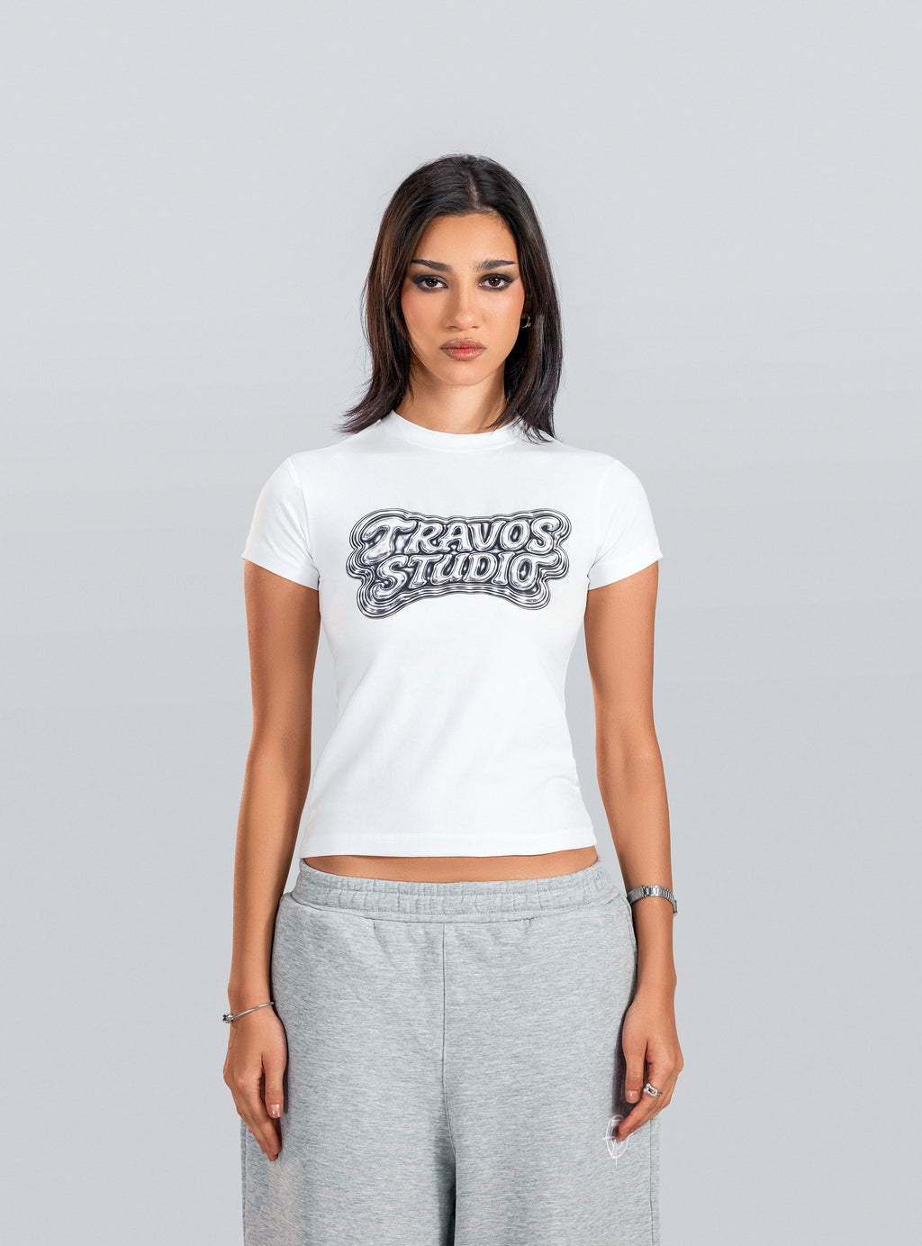 Travos Studio Logo Baby Tee