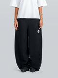 Black Core Wide Sweatpants