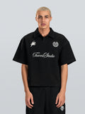 Black Studio Embroidery Polo